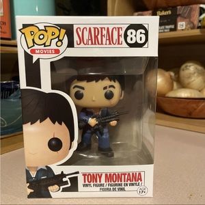Funko Pop Scarface Tony Montana #86 Movies Collectible Vinyl Figure Desk Toy